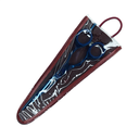 Tijera 7" Titanio, Azul Aashta -PS248-