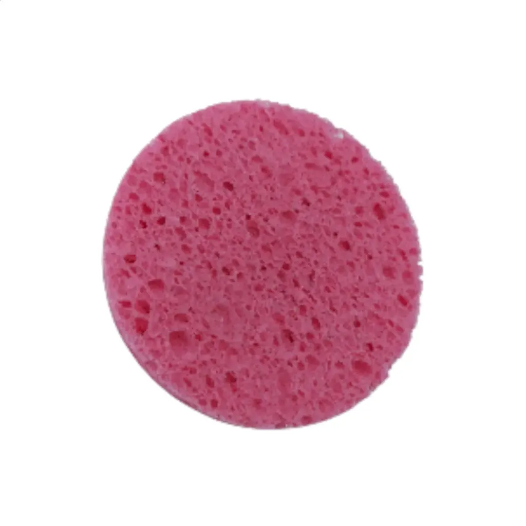 [ESF8] Esponja Facial de Celulosa, 80mm, Deshidratada, 10 Piezas -ESF8-