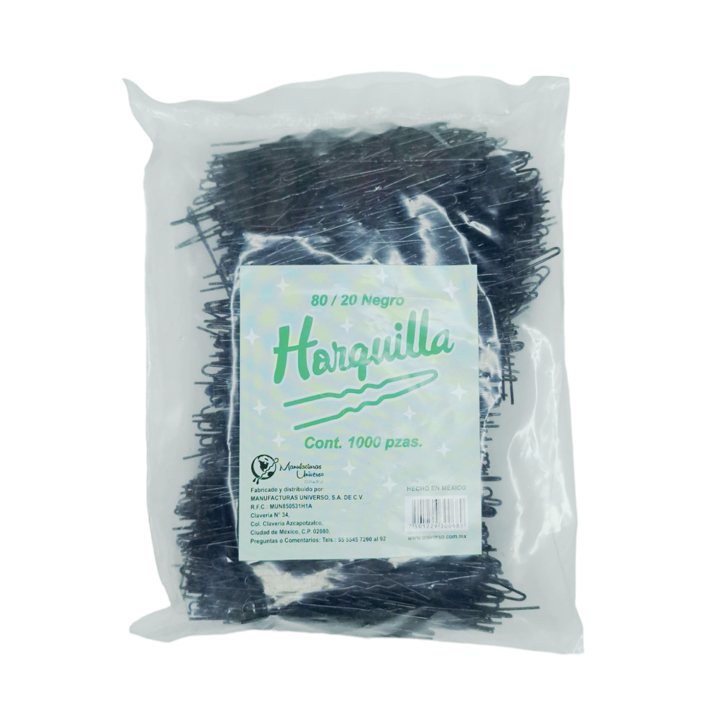 [H8020] Horquilla Negra con 1000pz 80/20, Universo -H8020-