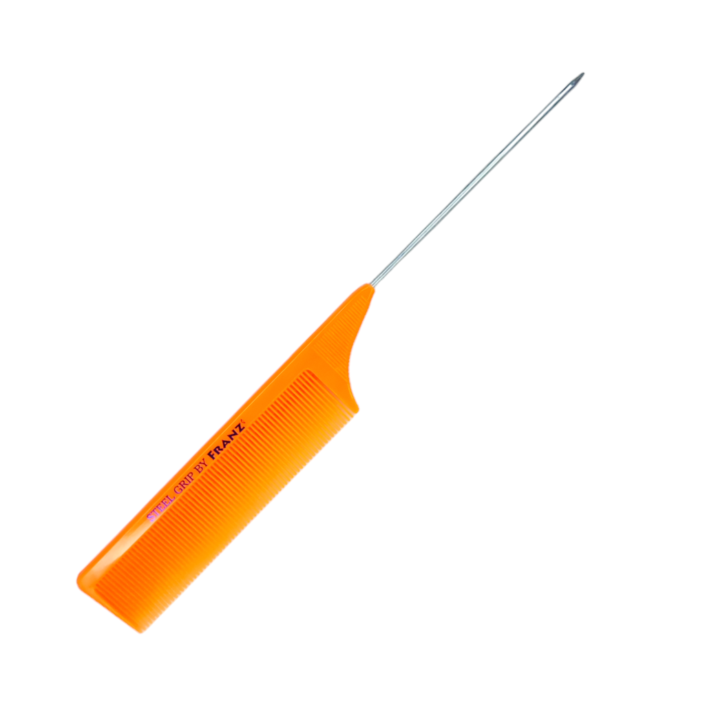 [C023] Peine de Cola de Metal Steel Grip Franz -C023-
