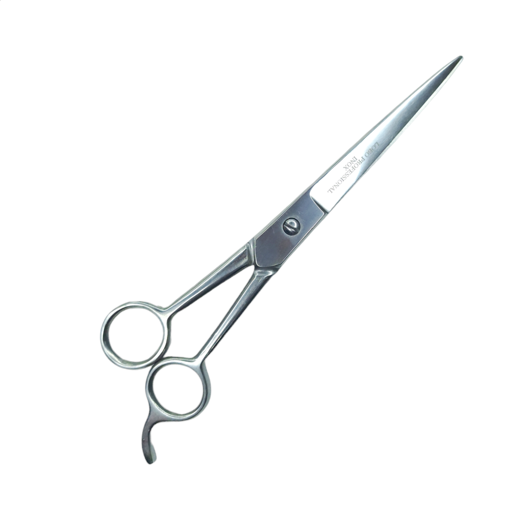 [1027-75] Tijera 7" Peluquero Acero Inoxidable Lobo -1027-75-