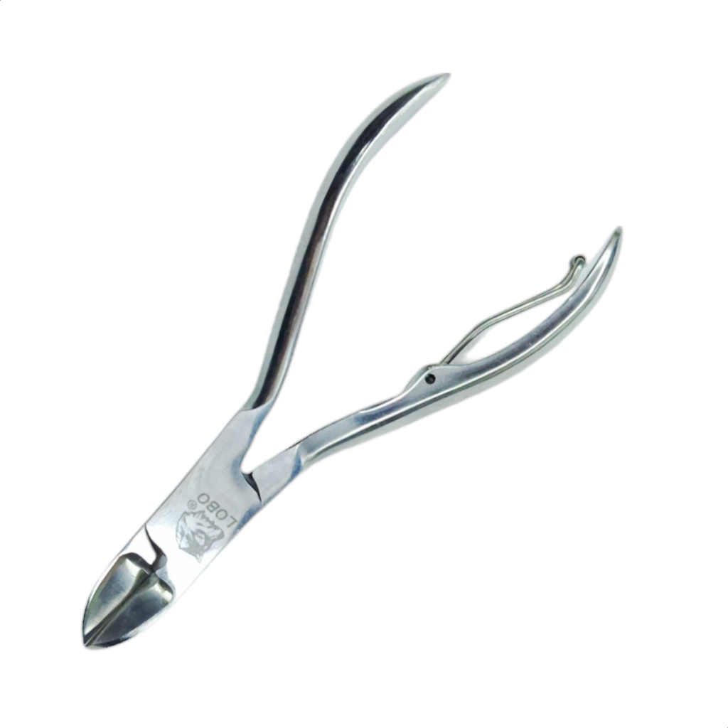 [1001-04] Alicate Pedicure 4", Curvo, Lobo -1001-04-