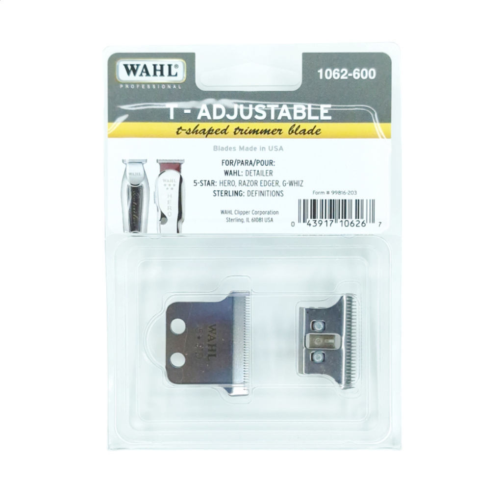 [1062-600] Cuchilla T-Ajustable, Detailer, 5★ Hero, Wahl -1062-600-