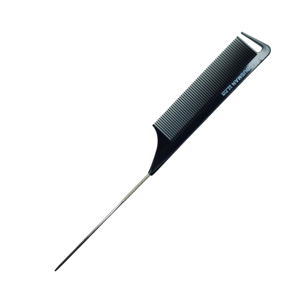 Peine de Cola de Metal, con Gajo -22PIN-
