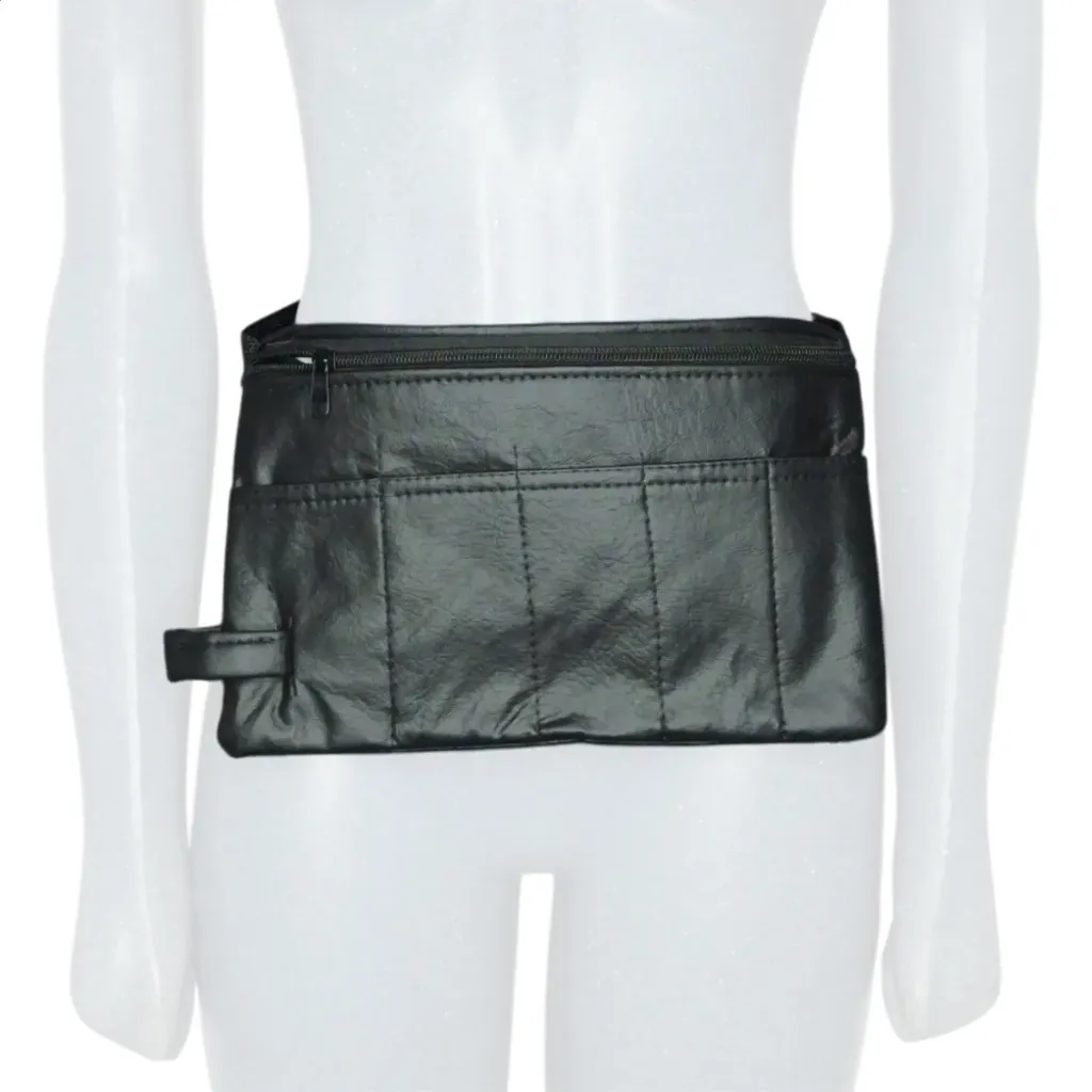 Cangurera Rectangular Negra Bradip -CANREC-