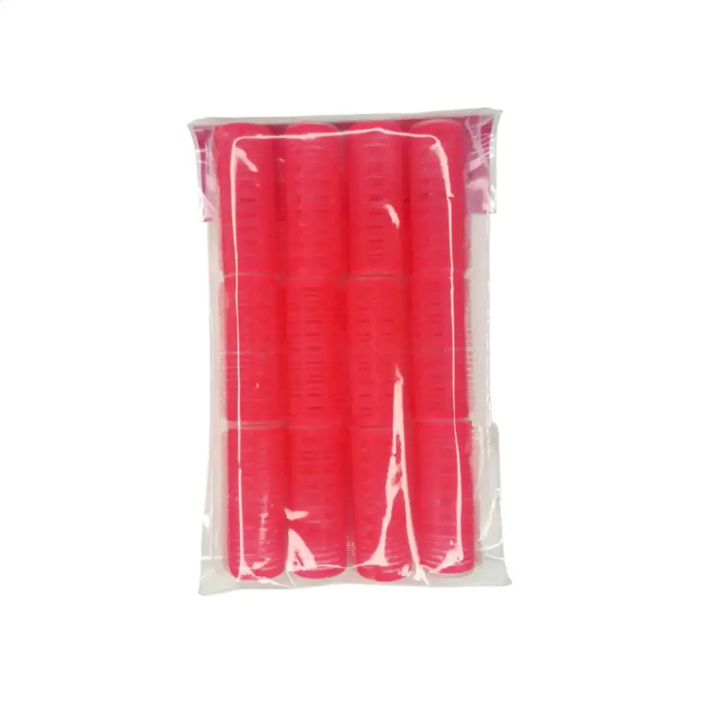 Velcro Rosa Chico con 12pz 24mm Multi -1486-24-