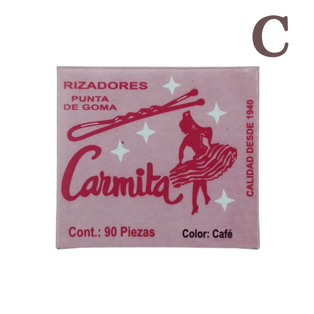 Pasador Carmita Café, 12cajas, Universo -PCARMC-
