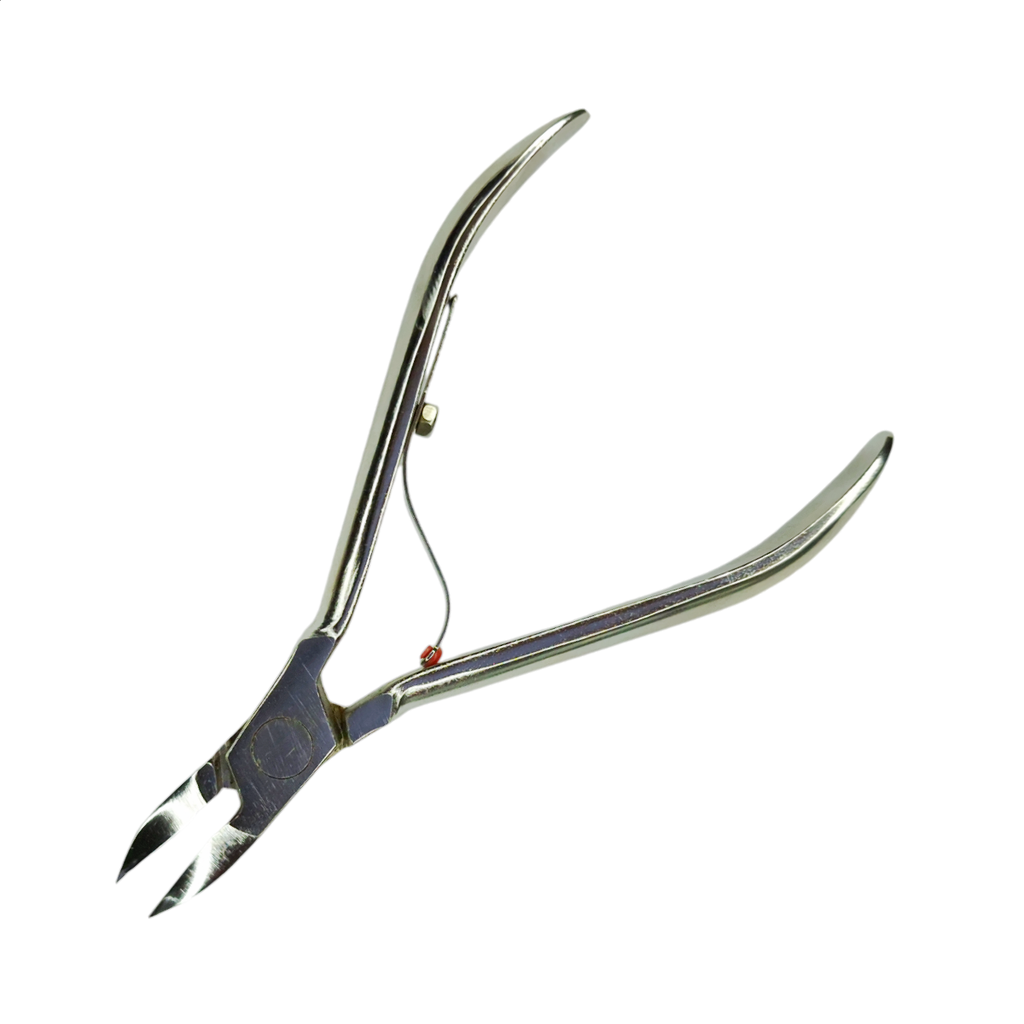 [520-04] Alicate Pedicure 4", Curvo, Mundial -520-04-