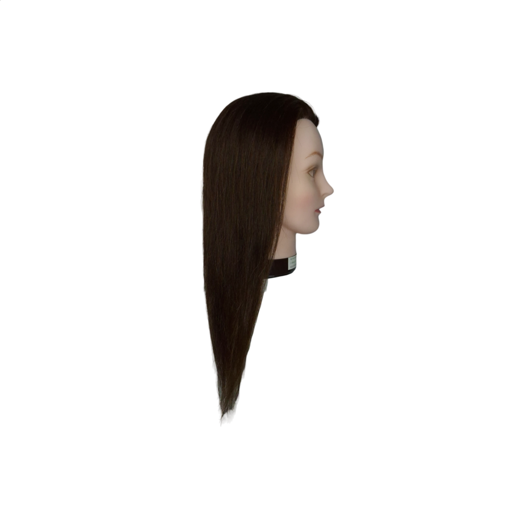 Cabezote 20" Largo, Cabello Natural, Multi -1453L-