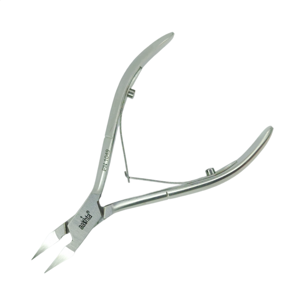 [PN1049] Alicate Pedicure 4.7", Curvo, Aashta -PN1049-