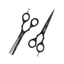 Estuche de Tijeras 6" Negro con Tornillo Aashta -EAA68-