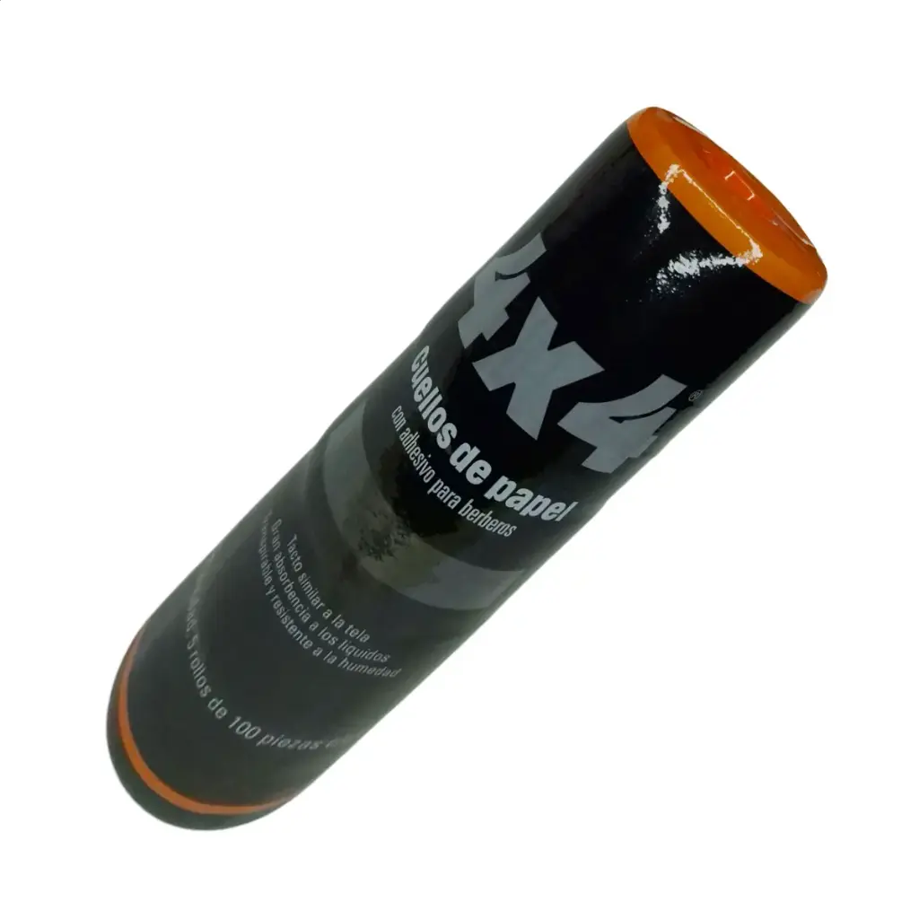 [PC4x4] Papel Cuello Negro con 5pz, 4x4 -PC4x4-