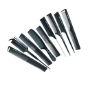 Peines de Carbón Estuche con 9 piezas -CF035S-