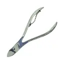 Alicate Pedicure 4.5", Curvo, Omnia -A2064-