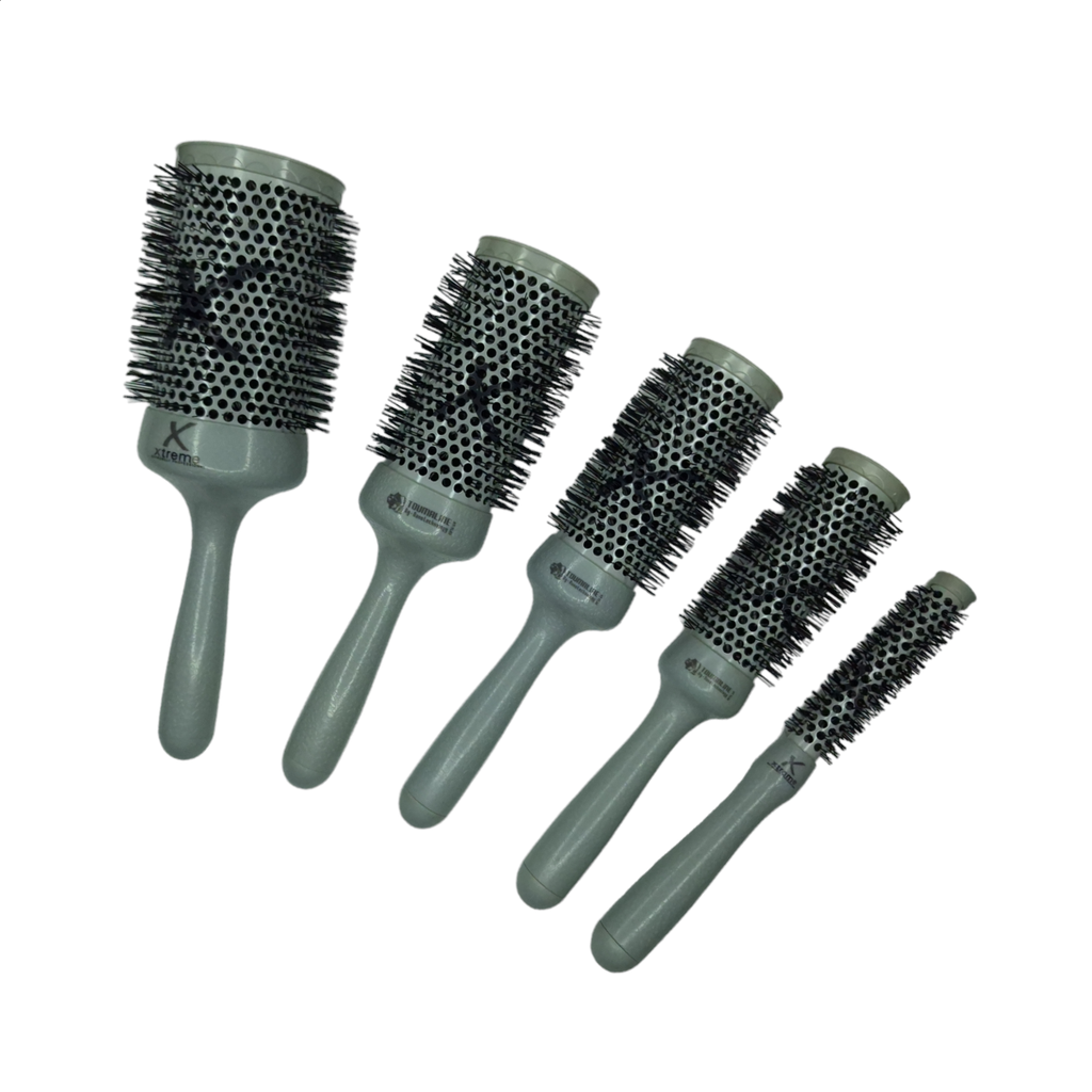 [XT-IL5] Cepillos Redondos Turmalina con 5 Piezas Salag -XT-IL5-