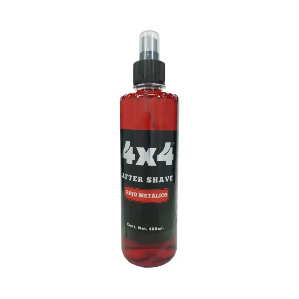 [AF4x4R] After Shave 400ml Rojo Metálico 4x4 -AF4x4R-