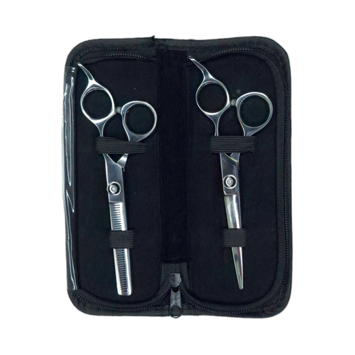 [EAA79] Estuche de Tijeras 6" Cromadas Inox con Tornillo Aashta -EAA79-
