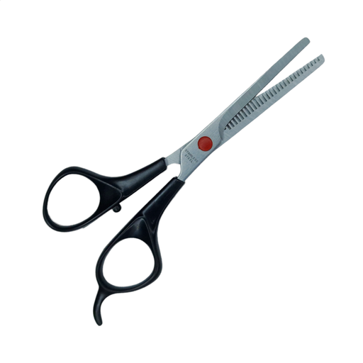 [1019-07] Tijera Entresacar 6" Punto Rojo Multi -1019-07-
