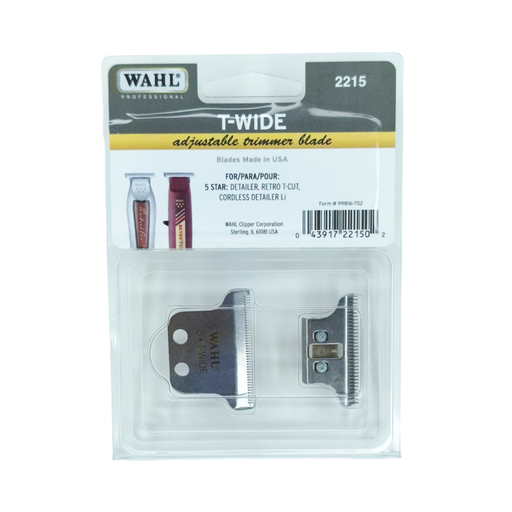[W2215] Cuchilla T-Wide, 5★ Detailer Wahl -W2215-