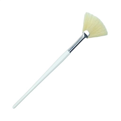 [ABAB] Brocha Abanico Blanca #5 -ABAB-