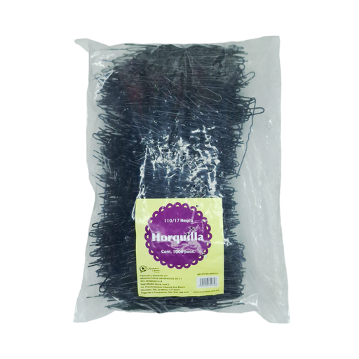 [H11017] Horquilla Negra con 1000pz 110/17, Universo -H11017-