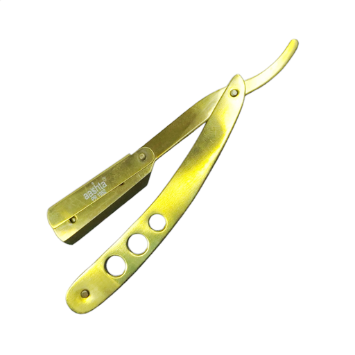 [PR1952] Porta Navaja Metal Dorado 3H Aashta -PR1952-