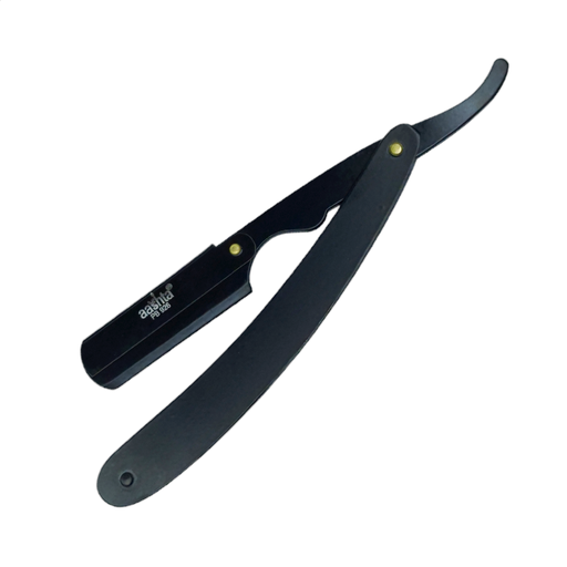 [PB926] Porta Navaja Metal Negro Liso Aashta -PB926-