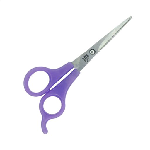 [1282-16MO] Tijera 5" Microdentada Morada -1282-16MO-