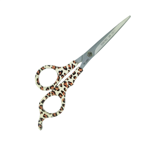 [1267-55L] Tijera 5.5" Microdentada, Leopardo -1267-55L-