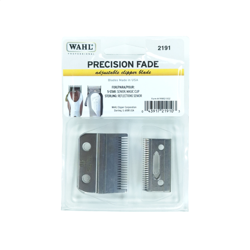 [W2191] Cuchilla Wahl, 5★ Senior, 5★ Magic Clip -W2191-