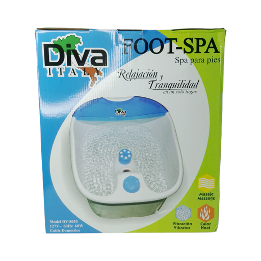 [DV8033] Spa para pies Foot Spa Diva Italy -DV8033-