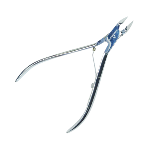 [A25244] Alicate Manicure 8mm 4", Níquel Alexander -A25244-