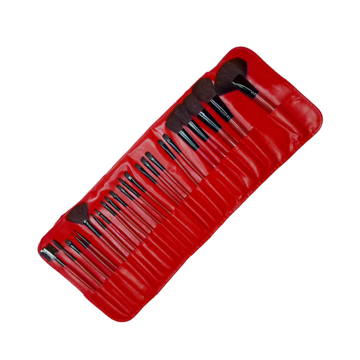 [EST24] Estuche de Brochas para Maquillaje con 24 piezas -EST24-