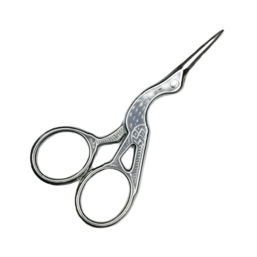 [TIGRP] Tijera Grulla 3.75" Plata -TIGRP-