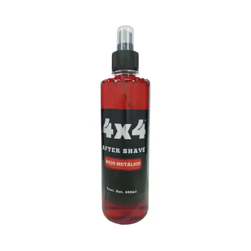 [AF4x4R] After Shave 400ml Rojo Metálico 4x4 -AF4x4R-
